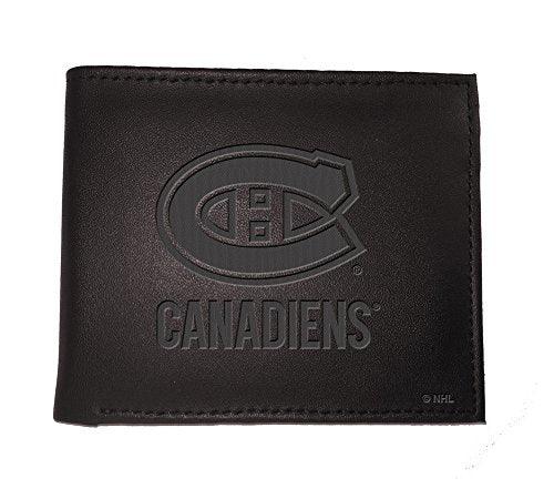 Team Sports America Leather Montreal Canadiens Bi-fold Wallet - 757 Sports Collectibles