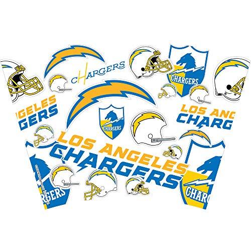 Tervis Made in USA Double Walled NFL Los Angeles Chargers Insulated Tumbler Cup Keeps Drinks Cold & Hot, 24oz, All Over - 757 Sports Collectibles
