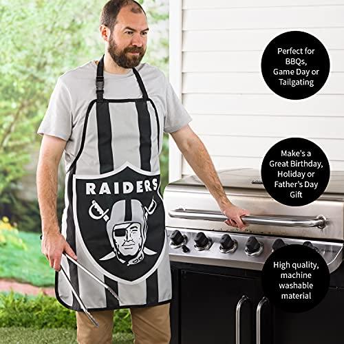 Team Sports America Las Vegas Raiders, Double Side Apron - 757 Sports Collectibles