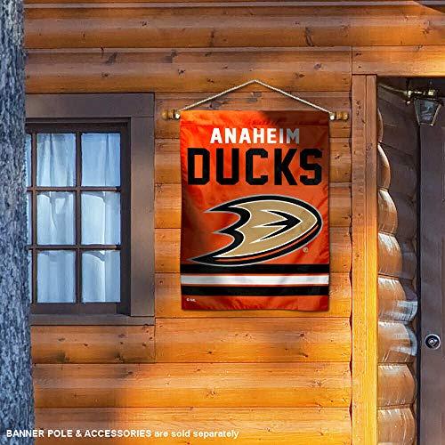 WinCraft Anaheim Ducks Double Sided Banner House Flag - 757 Sports Collectibles