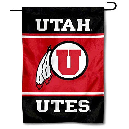 College Flags & Banners Co. Utah Garden Flag - 757 Sports Collectibles
