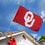 College Flags & Banners Co. Oklahoma Sooners Embroidered and Stitched Nylon Flag - 757 Sports Collectibles
