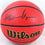 Hakeem Olajuwon Autographed Wilson NCAA Basketball-Beckett Auth Black - 757 Sports Collectibles