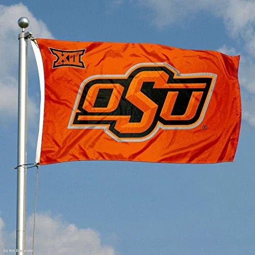 College Flags & Banners Co. OSU Cowboys Big 12 3x5 Flag - 757 Sports Collectibles