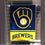 WinCraft Milwaukee Brewers Double Sided Garden Flag - 757 Sports Collectibles