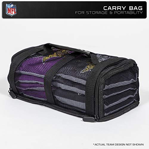 Wild Sports NFL Los Angeles Rams 8pk Dual Sided Bean Bags, Team Color - 757 Sports Collectibles