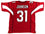 David Johnson Autographed/Signed Arizona Cardinals Red Custom Jersey - 757 Sports Collectibles