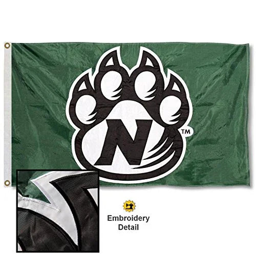 College Flags & Banners Co. Northwest Missouri State Bearcats Embroidered and Stitched Nylon Flag - 757 Sports Collectibles