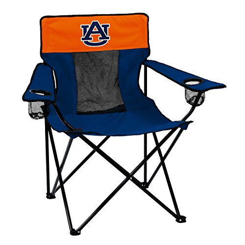 logobrands Officially Licensed NCAA Unisex Elite Chair, One Size,Auburn Tigers - 757 Sports Collectibles