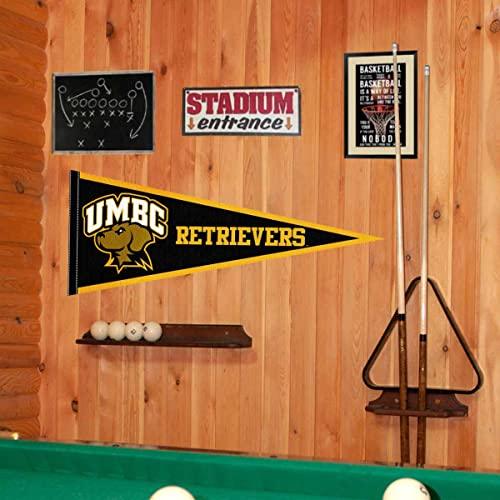 College Flags & Banners Co. UMBC Retrievers Pennant - 757 Sports Collectibles