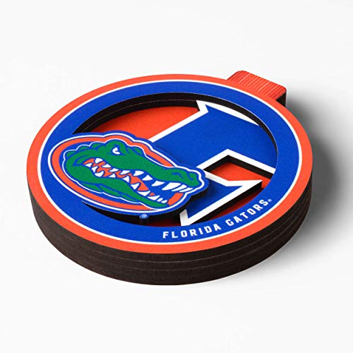 YouTheFan NCAA Florida Gators 3D Logo Series Ornament, team colors - 757 Sports Collectibles