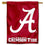 Alabama Crimson Tide A Logo House Flag Banner - 757 Sports Collectibles