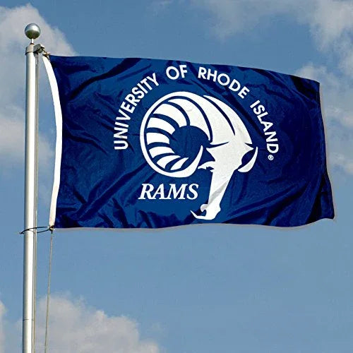 Rhode Island Rams URI University Large College Flag - 757 Sports Collectibles