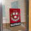 College Flags & Banners Co. Crimson Window Wall Banner Hanging Flag with Suction Cup - 757 Sports Collectibles