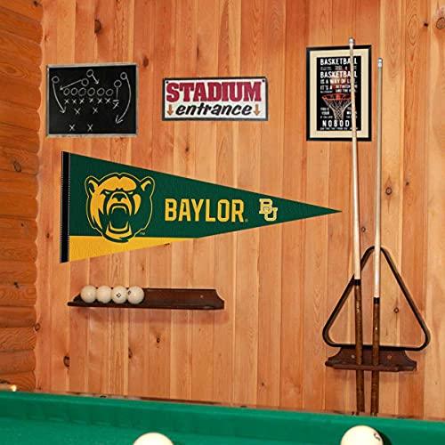 College Flags & Banners Co. Baylor Pennant Full Size Felt - 757 Sports Collectibles