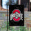 OSU Buckeyes Black Garden Flag and Yard Banner - 757 Sports Collectibles