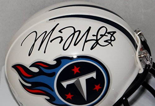 Marcus Mariota Autographed Tennessee Titans Mini Helmet- JSA W Auth - 757 Sports Collectibles