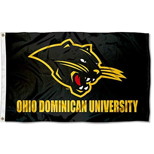 College Flags & Banners Co. Ohio Dominican Panthers Flag - 757 Sports Collectibles