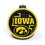 YouTheFan NCAA Iowa Hawkeyes 3D Logo Series Ornament, team colors - 757 Sports Collectibles