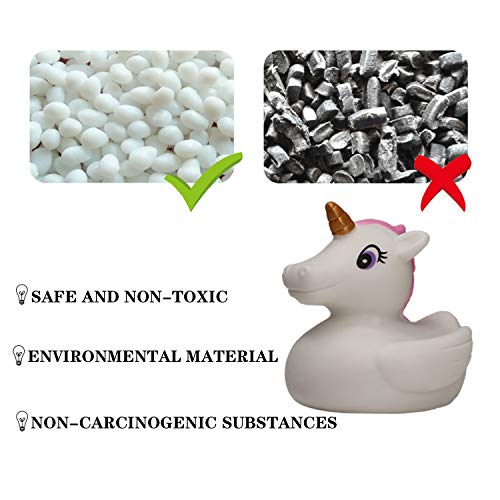 Jomyfant Bath Toys (8 Packs Rubber Animals Toys) Light Up Floating Rubber Toys Flashing Color Changing Light in Water Bathtub Shower Games Toys for Baby Kids Toddler Child - 757 Sports Collectibles