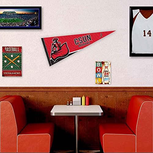 College Flags & Banners Co. Cal State Northridge Pennant Full Size Felt - 757 Sports Collectibles