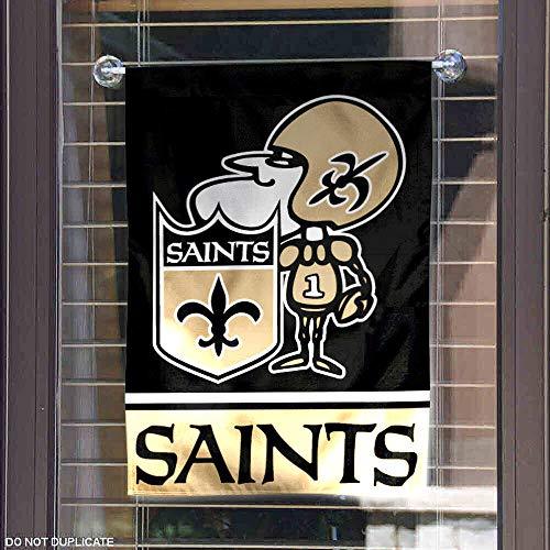 WinCraft New Orleans Saints Sir Saint Decorative Yard Garden Flag - 757 Sports Collectibles