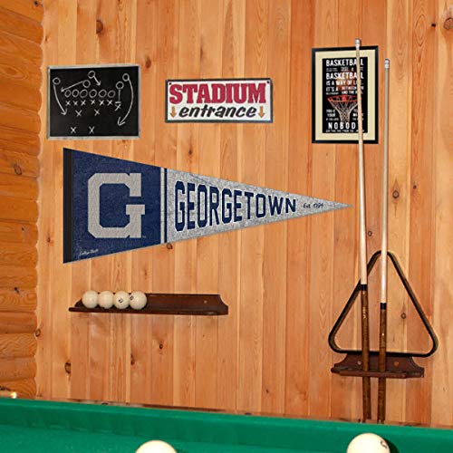 Georgetown Hoyas Pennant Throwback Vintage Banner - 757 Sports Collectibles