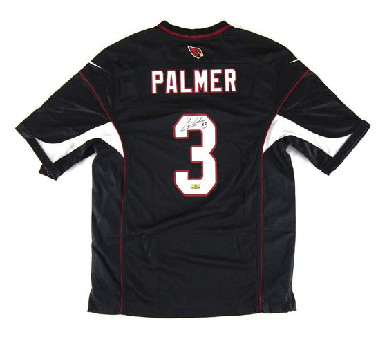 Carson Palmer Autographed/Signed NFL Arizona Cardinals Black Nike Jersey - 757 Sports Collectibles