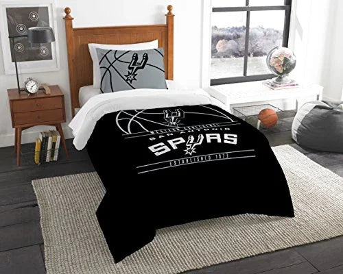 Northwest Company NBA San Antonio Spurs Comforter and Sham Set - Thumbnail 3