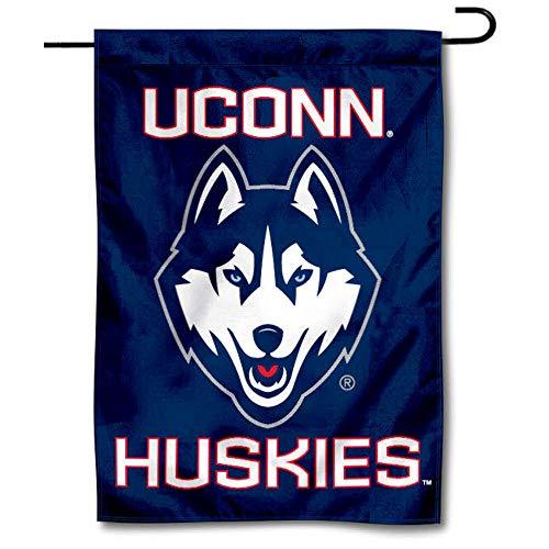 UCONN Double Sided Garden Flag and Yard Banner - 757 Sports Collectibles
