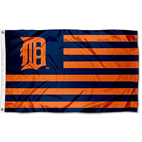 WinCraft Detroit Tigers Nation Flag 3x5 Banner - 757 Sports Collectibles