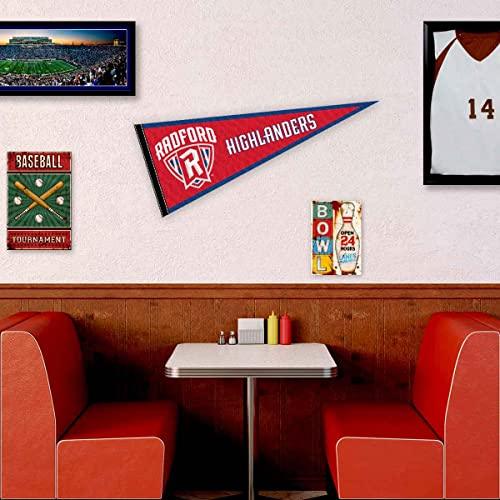 College Flags & Banners Co. Radford Highlanders Shield Pennant - 757 Sports Collectibles