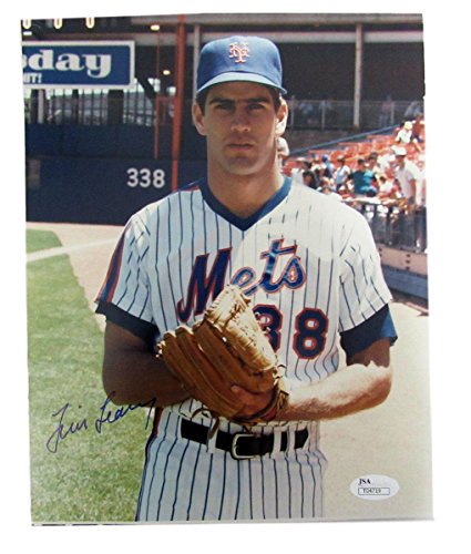 Tim Leary New York Mets Autographed/Signed 8x10 Photo JSA 131847