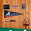 College Flags & Banners Co. Samford Bulldogs Pennant Full Size Felt - 757 Sports Collectibles