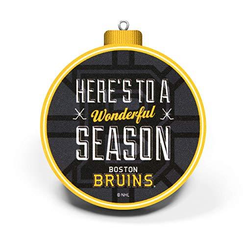NHL Boston Bruins - TD Garden 3D StadiumView Ornament3D StadiumView Ornament, Team Colors, Large - 757 Sports Collectibles