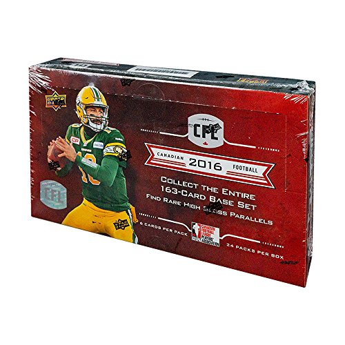 2016 Upper Deck CFL Football Hobby Box - 757 Sports Collectibles
