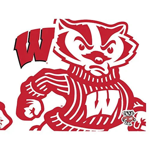 Tervis NCAA Wisconsin Badgers Tumbler With Lid, 24 oz, Clear - 757 Sports Collectibles