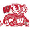 Tervis NCAA Wisconsin Badgers Tumbler With Lid, 24 oz, Clear - 757 Sports Collectibles