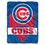 Northwest MLB Chicago Cubs Royal Plush Raschel Throw, One Size, Multicolor - 757 Sports Collectibles