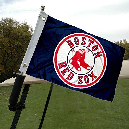 WinCraft Boston Sox Baseball Boat and Golf Cart Flag - 757 Sports Collectibles