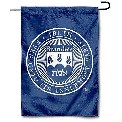 College Flags & Banners Co. Brandeis Judges Seal Logo Garden Flag - 757 Sports Collectibles