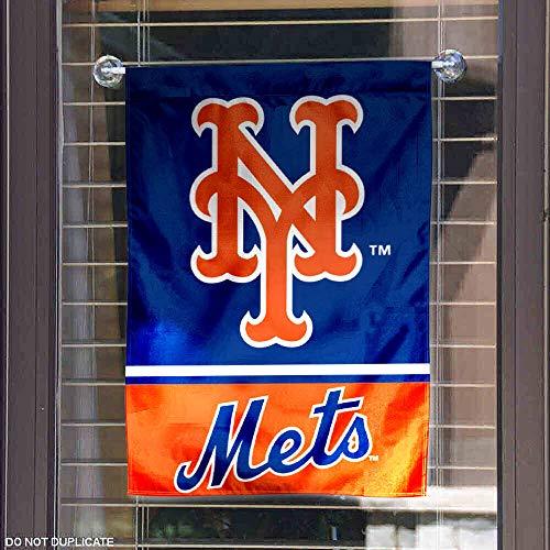 WinCraft New York Mets Double Sided Garden Flag - 757 Sports Collectibles
