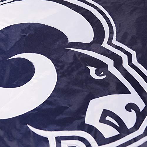 WinCraft Los Angeles Rams Blue and White Embroidered Nylon Flag - 757 Sports Collectibles