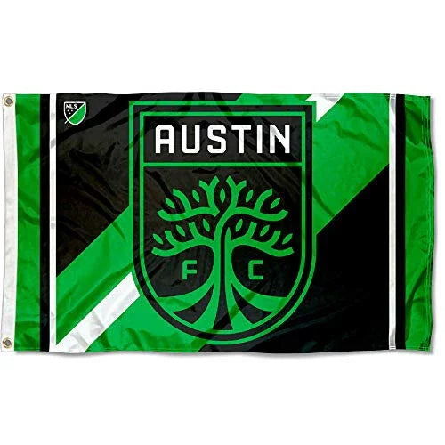 WinCraft Austin FC Grommet Banner Flag - 757 Sports Collectibles