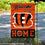 Cincinnati Bengals Welcome Home Decorative Garden Flag Double Sided Banner - 757 Sports Collectibles