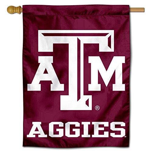 College Flags & Banners Co. Texas A&M Aggies Banner House Flag - 757 Sports Collectibles