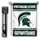 College Flags & Banners Co. Michigan State Spartans Garden Flag with Stand Holder - 757 Sports Collectibles