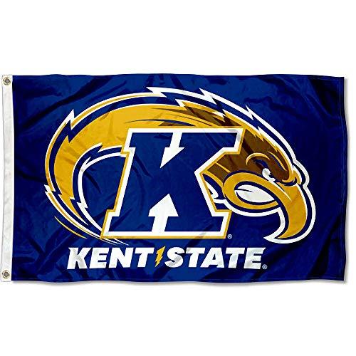College Flags & Banners Co. Kent State Golden Flashes New Logo Flag - 757 Sports Collectibles
