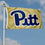 College Flags & Banners Co. Pittsburgh Panthers Gold Flag - 757 Sports Collectibles