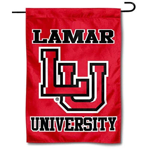 College Flags & Banners Co. Lamar Cardinals New Logo Garden Flag - 757 Sports Collectibles